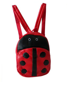ladybug plush backpack
