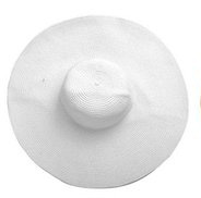 Womens White Hat - Click Image to Close